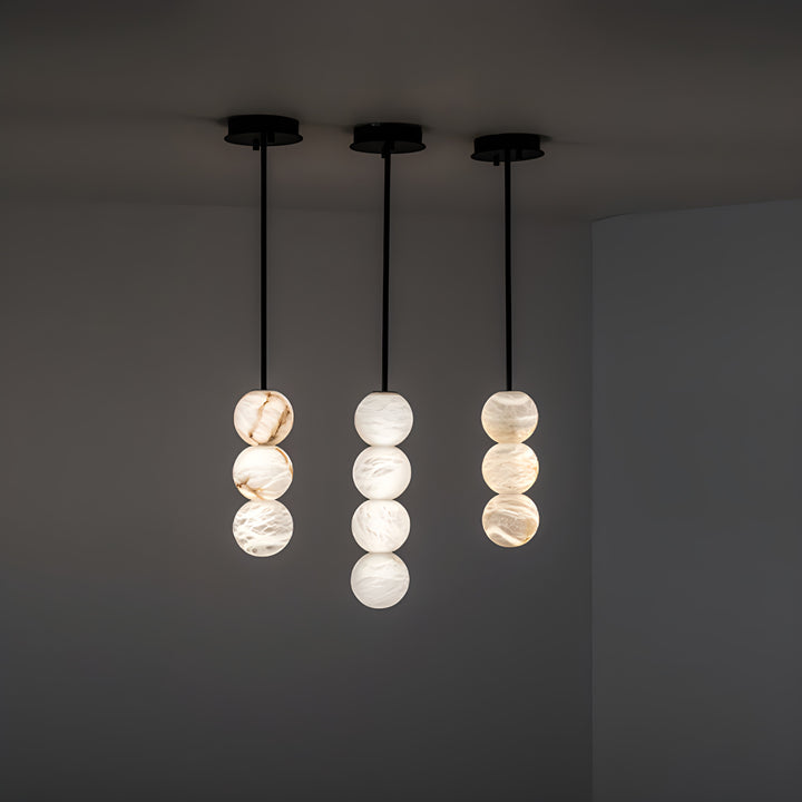 Contemporary Multi-Ball Pendant Light