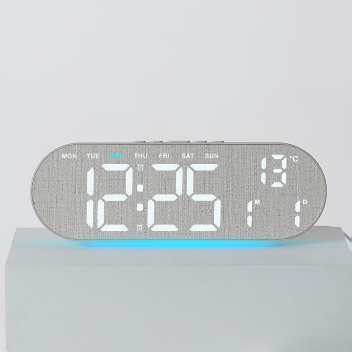 Digital Multi-Function Alarm Clock with Temperature Display