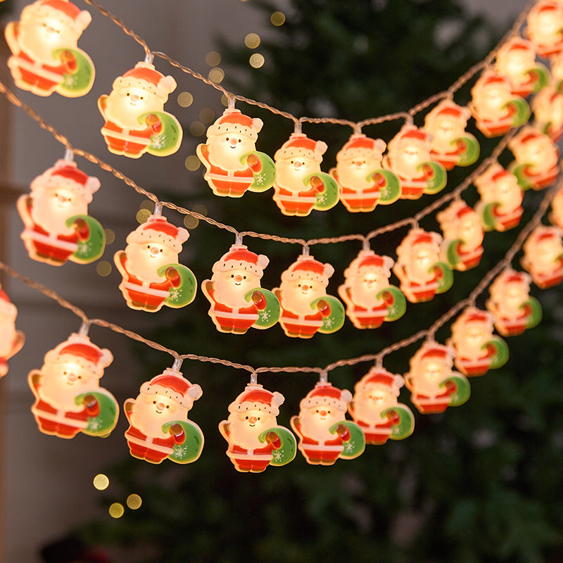 Festive sheep-shaped warm LED fairy lights
