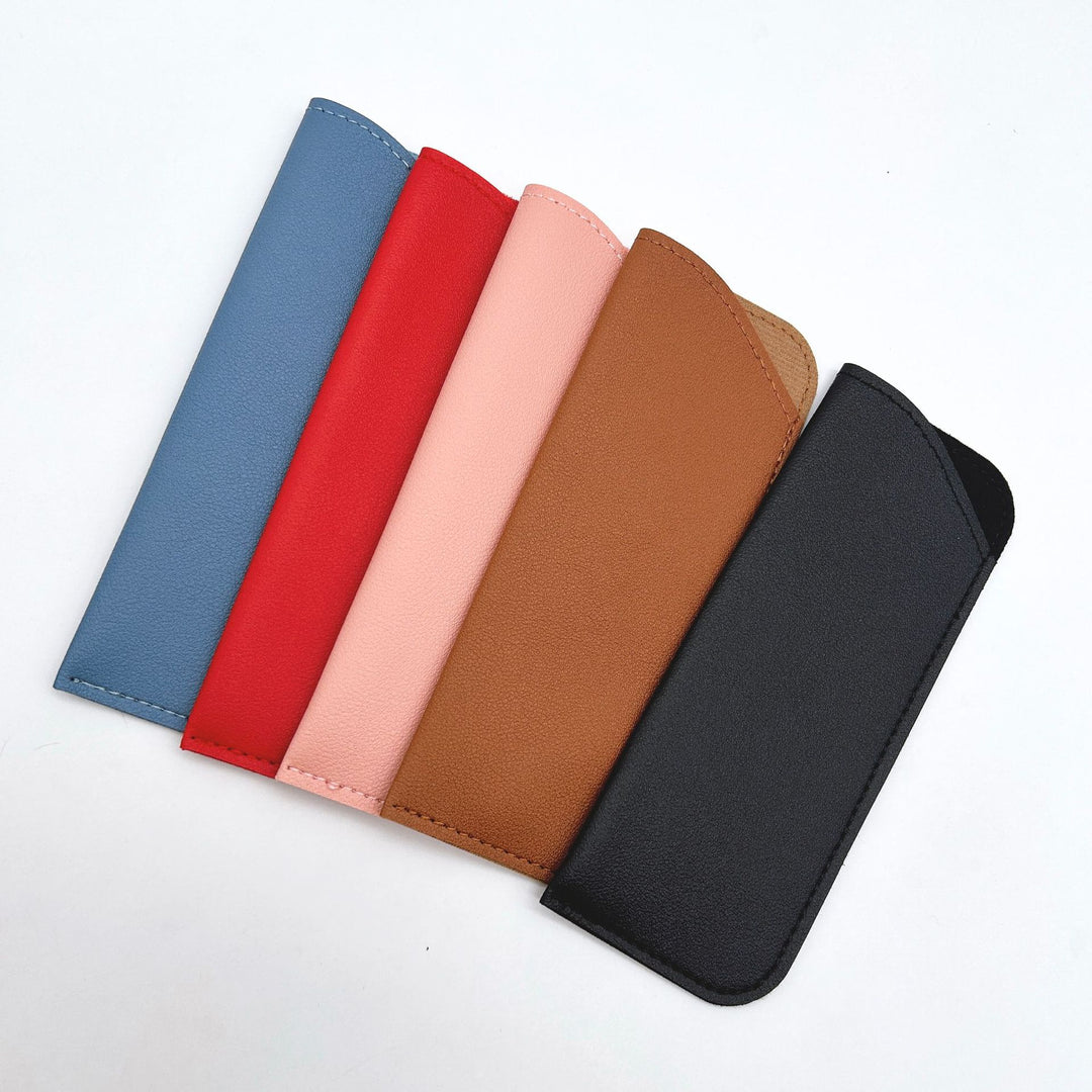 Elegant Leather Eyewear Case
