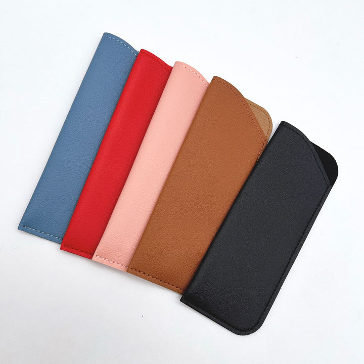 Elegant Leather Eyewear Case
