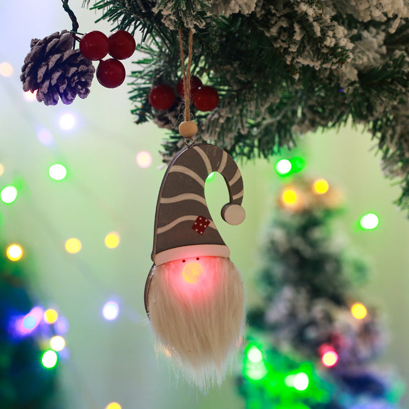 Cute Christmas decoration with LED light
