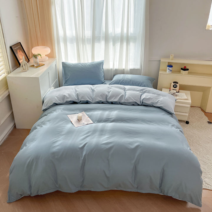 Lightweight Breathable Cotton Duvet Cover Set