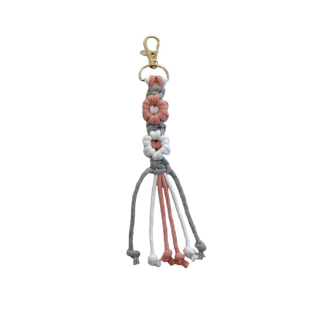 Macrame Keychain with Tassel