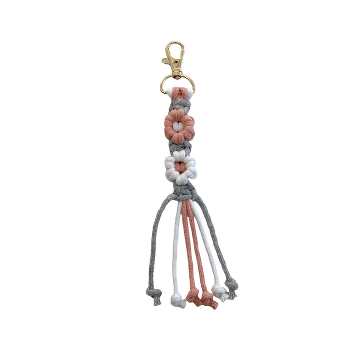 Macrame Keychain with Tassel