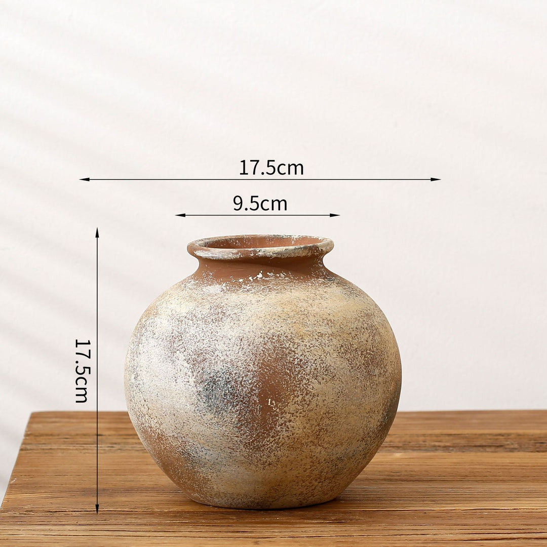 Handcrafted Terracotta Vase