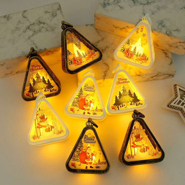 Cheerful decorative lantern