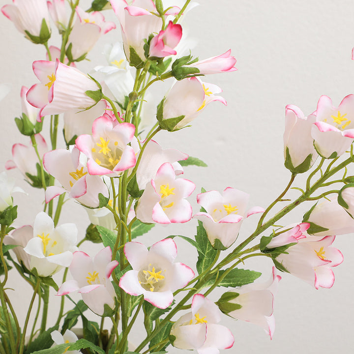 Artificial flower branch with elegant bell flowers