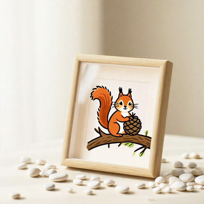 Illustrated Animal Art Frame