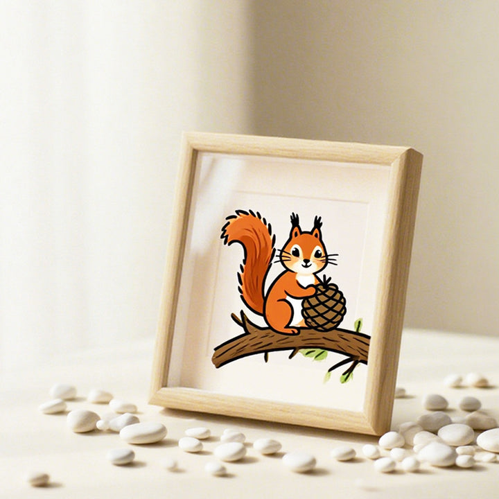 Illustrated Animal Art Frame