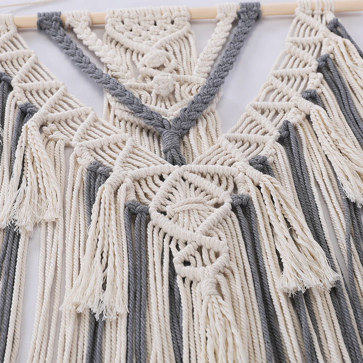 Macrame Wall Hanging with Fringes