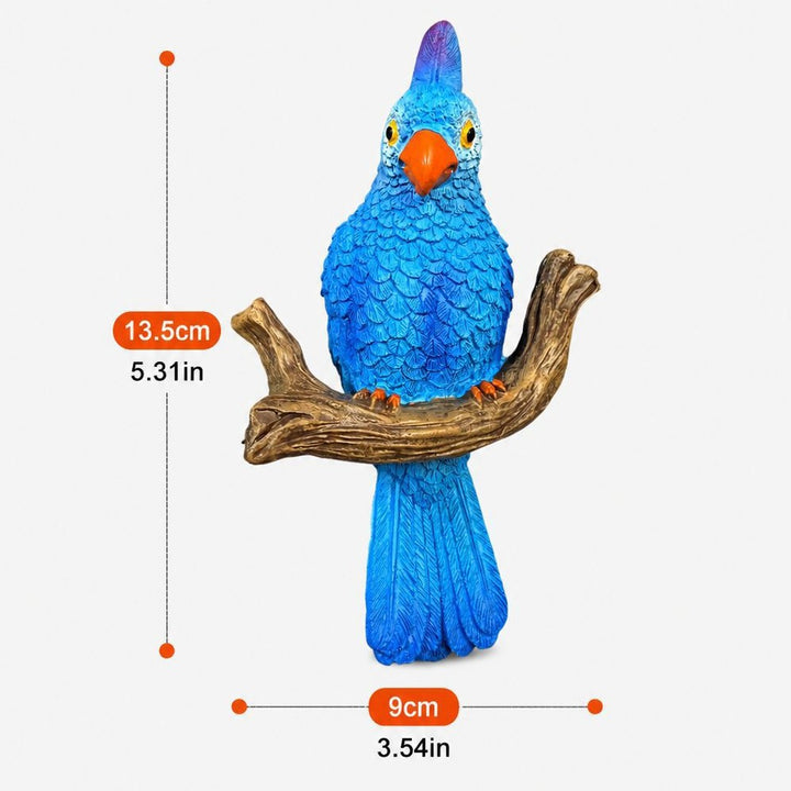 Decorative Parrot Sculpture
