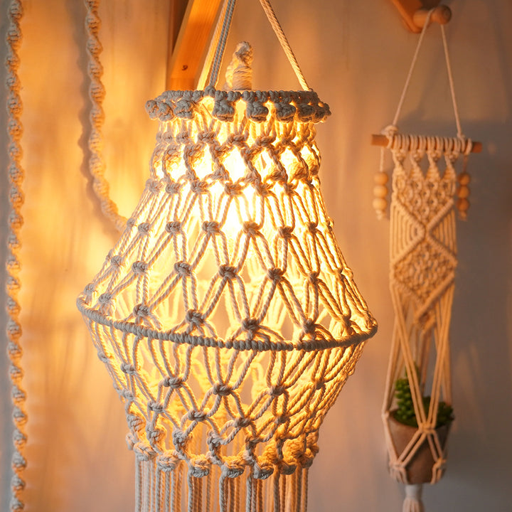 Macramé Hanging Lantern