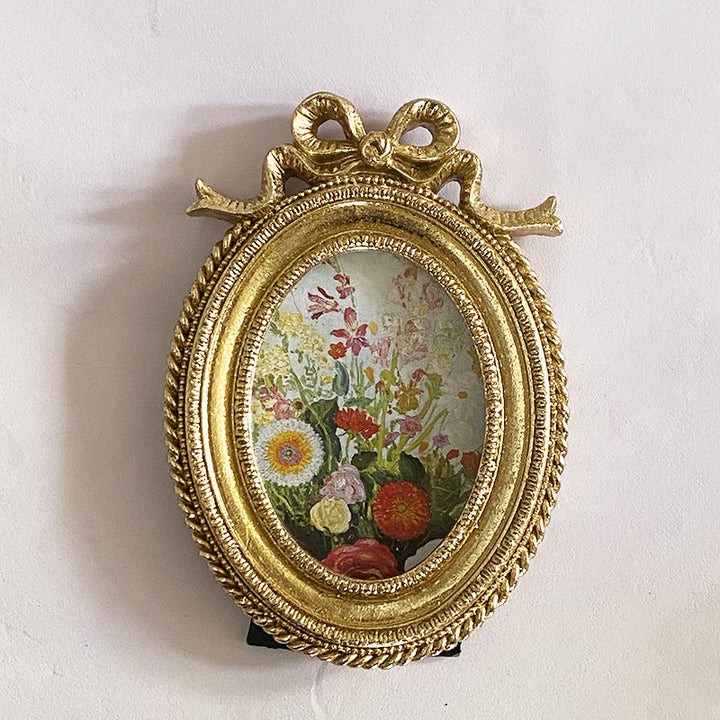 Vintage Floral Photo Frame