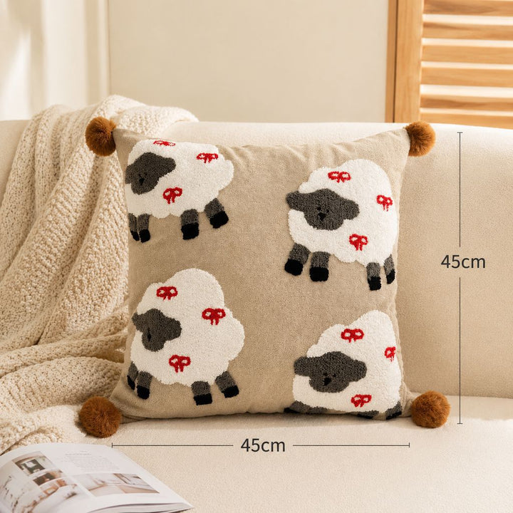 Decorative Pet-Themed Throw Pillow