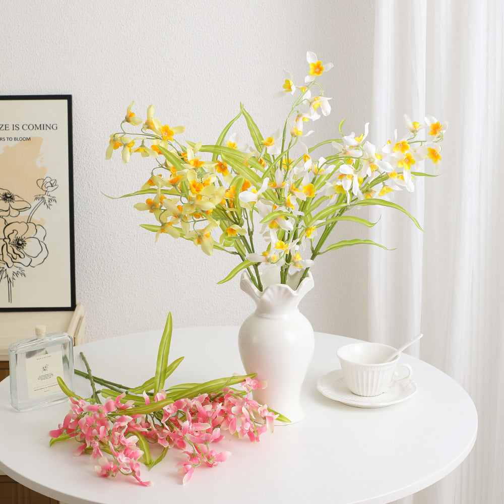 Elegant Artificial Orchid Bouquet