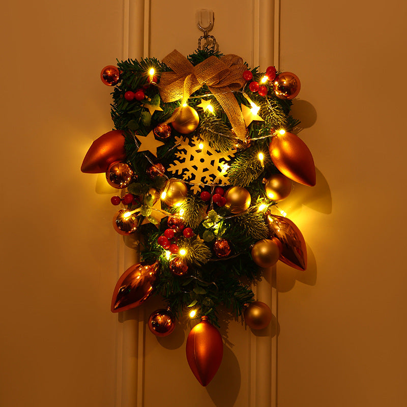 Festive Christmas Wreath Decoration