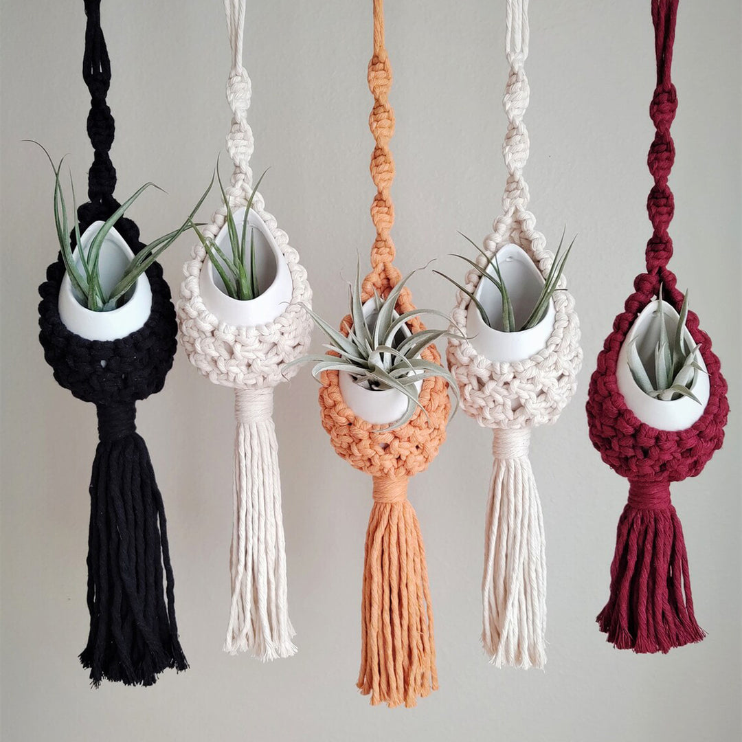 Macrame Hanging Planter Holder