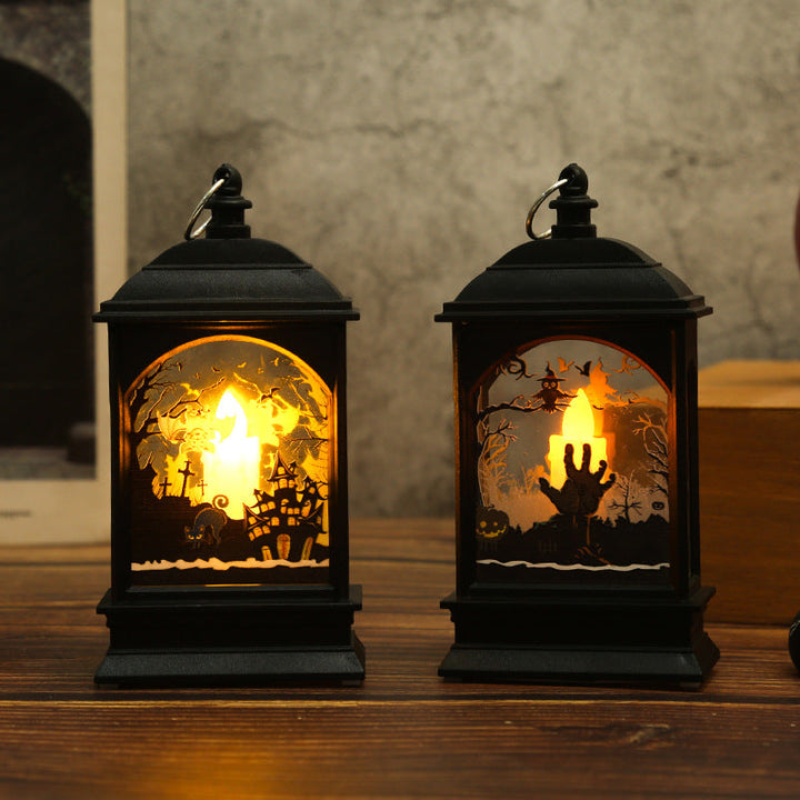 Nostalgic Lantern with Halloween Motif