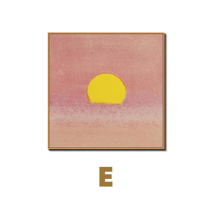 Abstract Minimalist Framed Wall Art