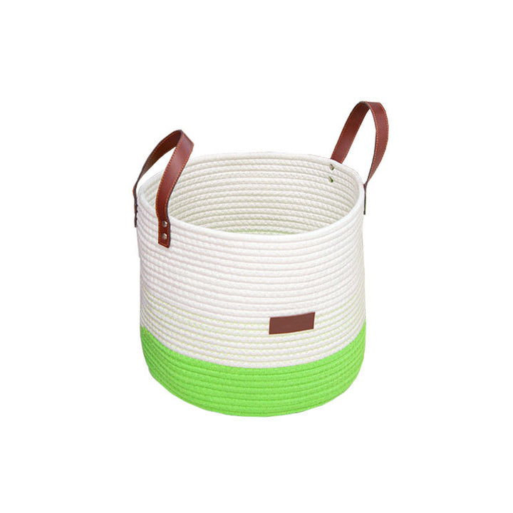 Decorative Woven Storage Bin