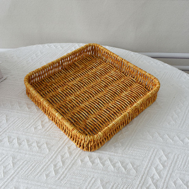 Elegant Handwoven Serving Tray