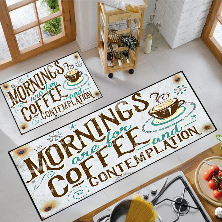 Fun Snack-Themed Kitchen Mat