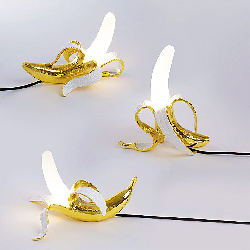 Novelty Peeled Banana LED Table Lamp