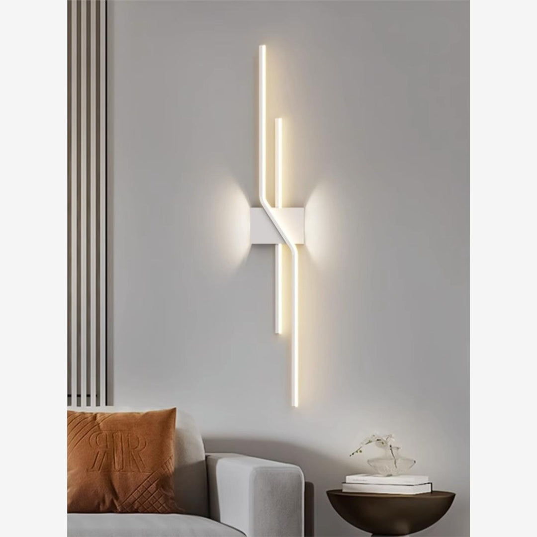Contemporary wall lighting unit