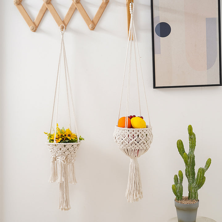 Macramé Hanging Plant Basket