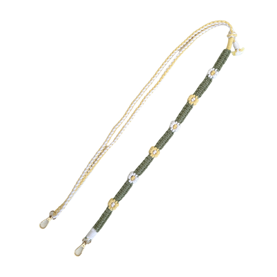 Floral Macrame Eyewear Chain