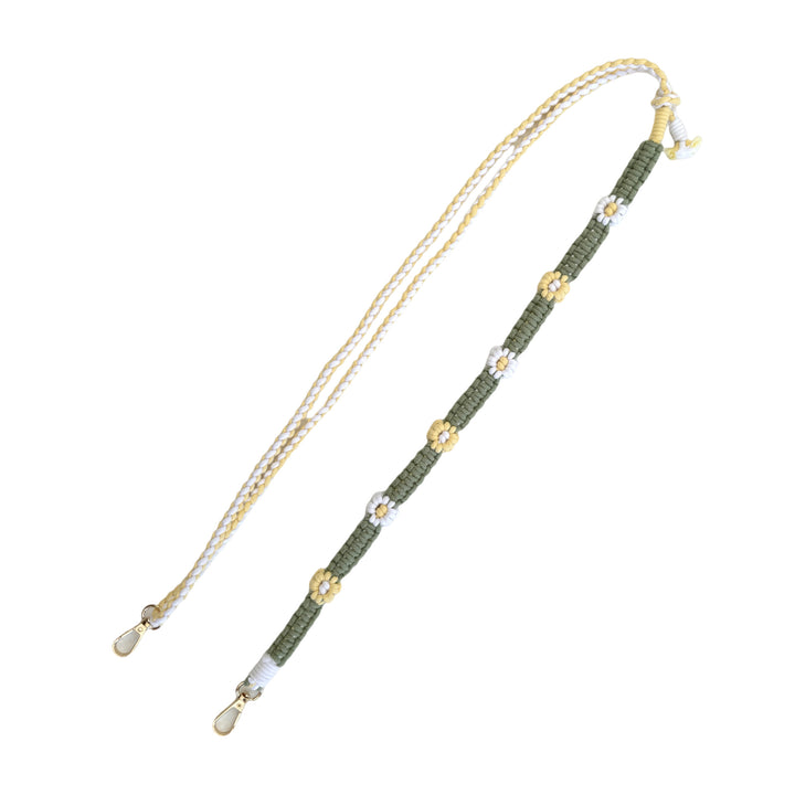 Floral Macrame Eyewear Chain