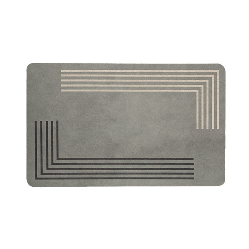Modern Geometric Bath Mat