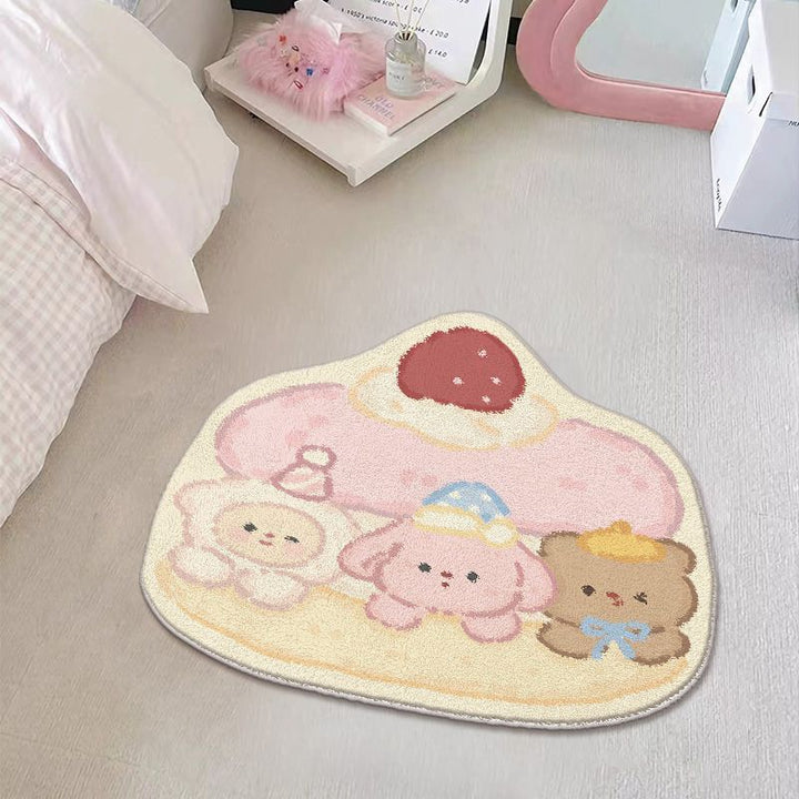 Adorable Cartoon Bear Area Rug