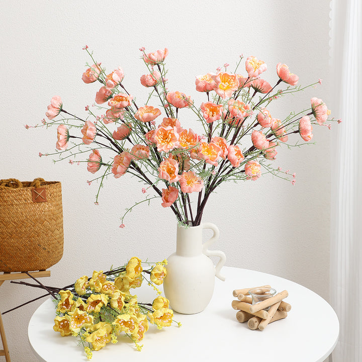 Decorative Artificial Flower Branch with Details