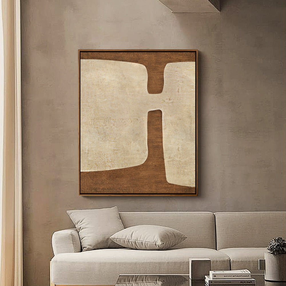 Abstract Minimalist Framed Artwork