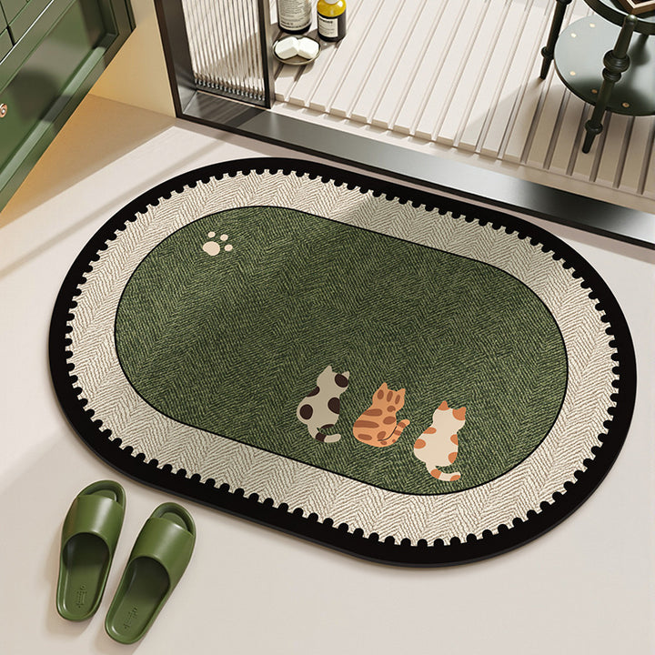 Pet-Themed Eco-Friendly Area Rug