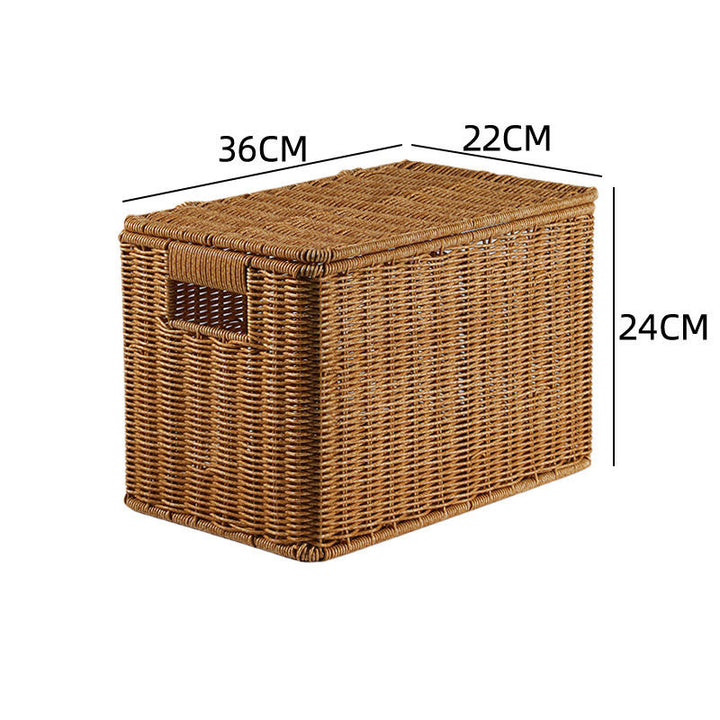 Handcrafted Woven Storage Bucket