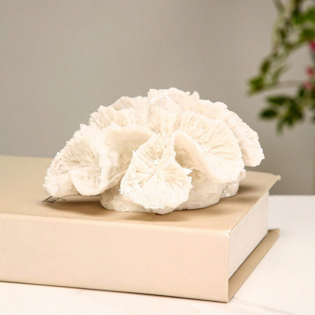Decorative Stone Flower Sculpture