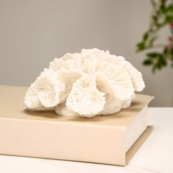 Decorative Stone Flower Sculpture