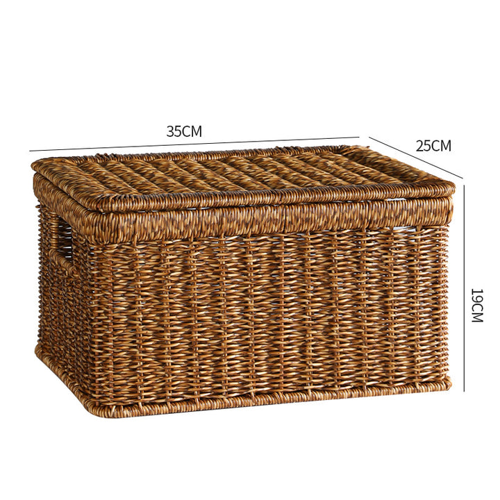 Elegant Handcrafted Basket Storage Box