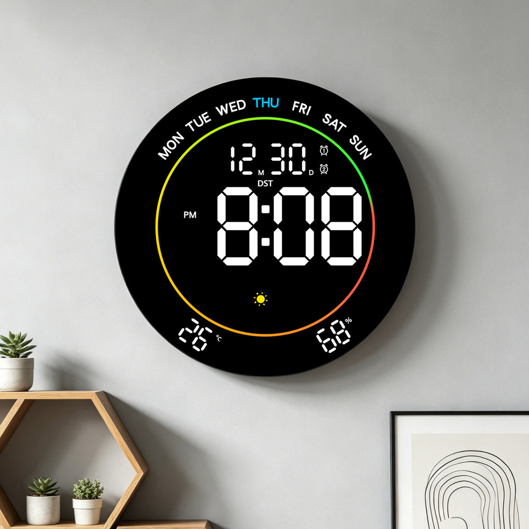 Digital Weather Alarm Clock