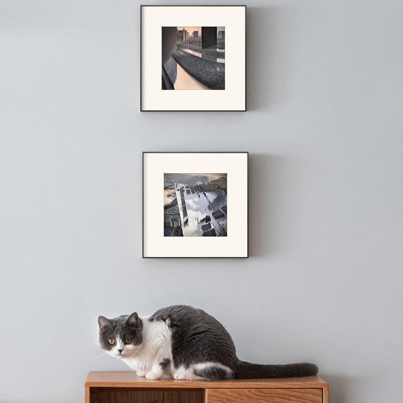 Framed Abstract Landscape Wall Art