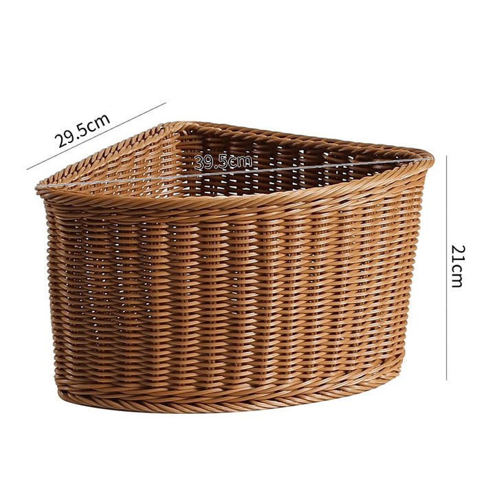 Corner Woven Storage Basket