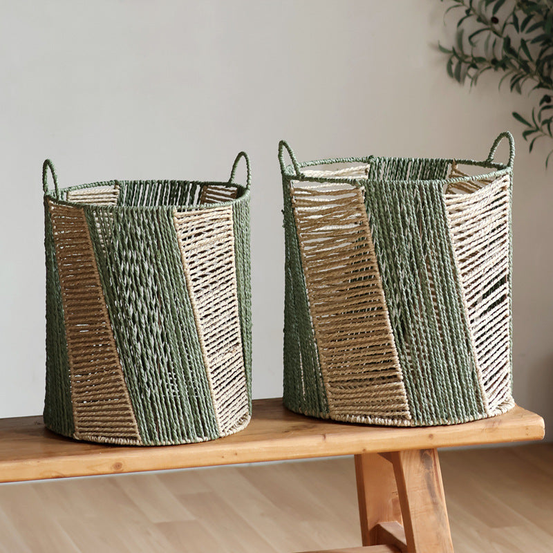 Handcrafted storage basket