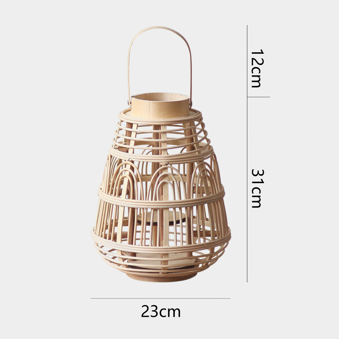 Handcrafted Rattan Lantern