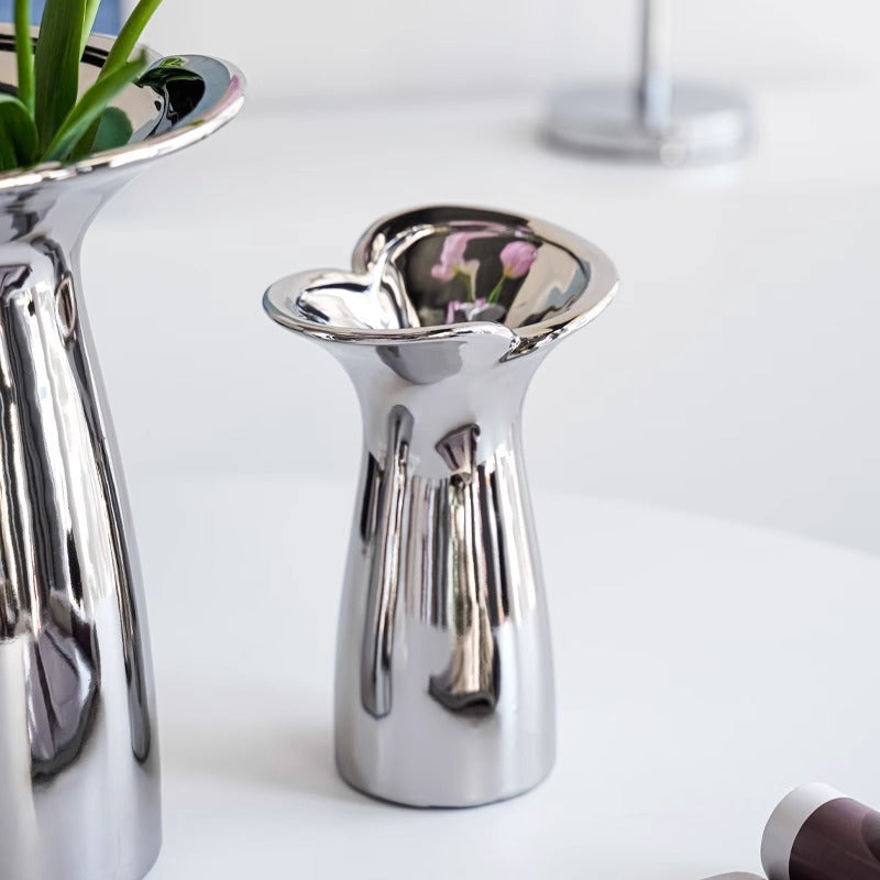 Elegant and modern ceramic vase