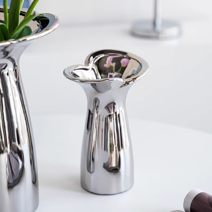 Elegant and modern ceramic vase