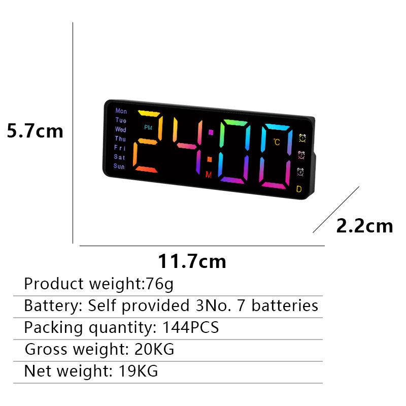 Digital Wall Clock