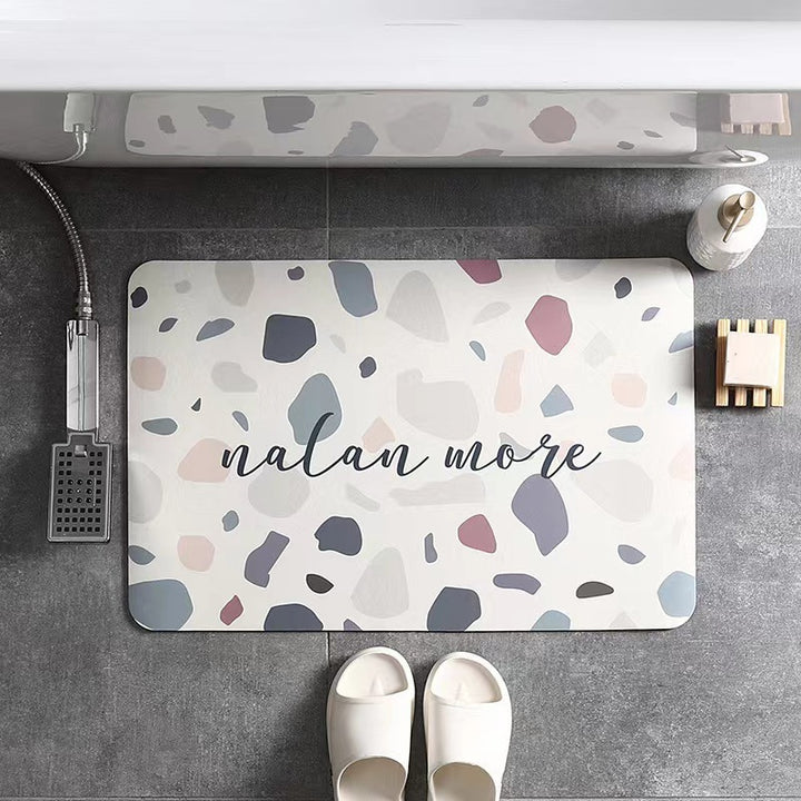 Abstract Landscape Bath Mat